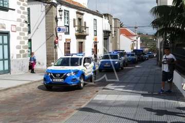 Telde da su último adiós al cabo Rubén Rivero (Foto TA)